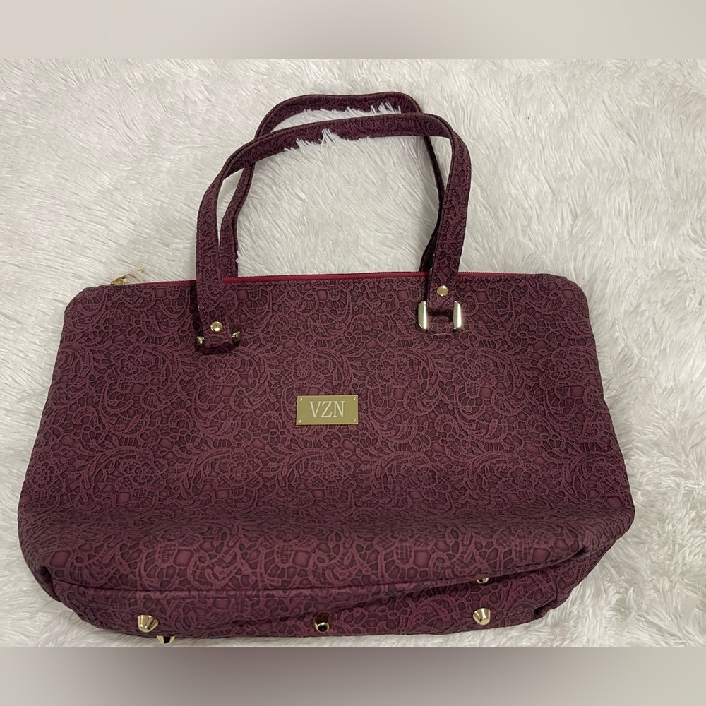Elegant Maroon Tote Bag